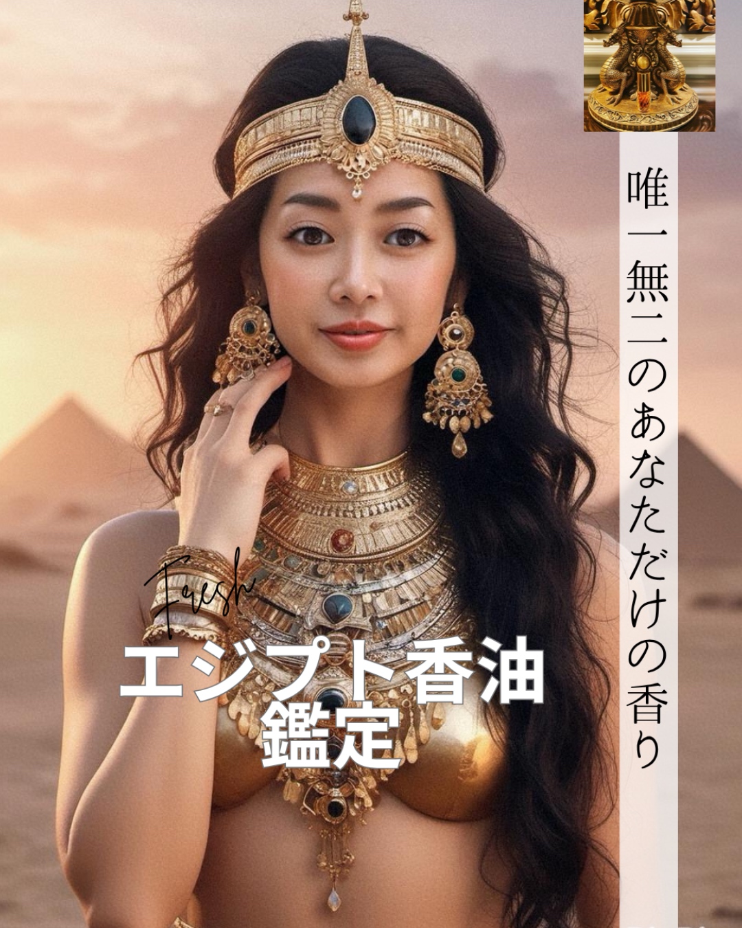 エジプト香油鑑定【唯一無二のあなただけの香り】